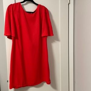 Forest lily red dress, size large, never worn